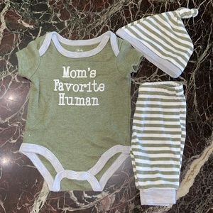 Baby Essentials 3 piece set👶🏻💚